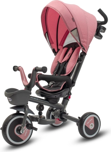 Παιδικό τρίκυκλο Baby Mix 5σε1 Relax 365° ροζ