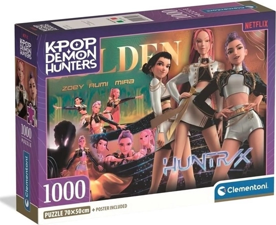 Παζλ Clementoni K‑Pop Demon Hunters 1000 κομμάτια