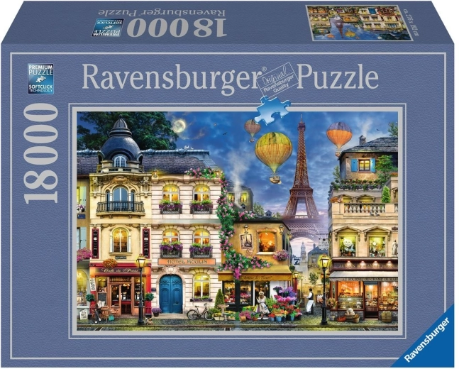 Παζλ Ravensburger Βόλτα στο νυχτερινό Παρίσι 18000 κομμάτια