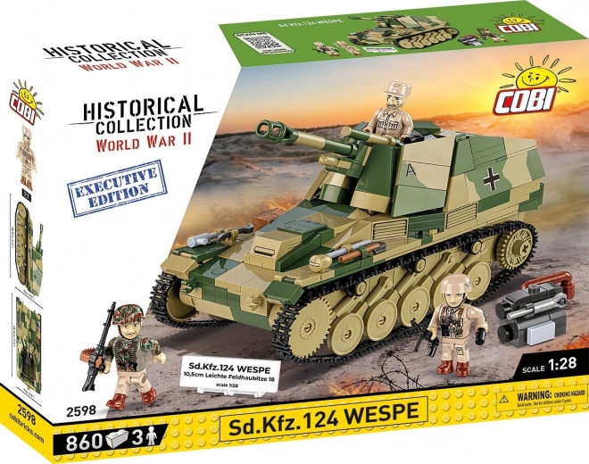 Σετ κατασκευής Cobi Sd.Kfz. 124 Wespe – συλλεκτική έκδοση 1:28