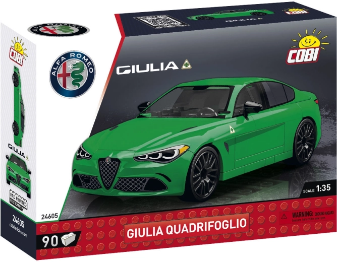 Alfa Romeo Giulia Quadrifoglio – κατασκευαστικό σετ COBI 1:35