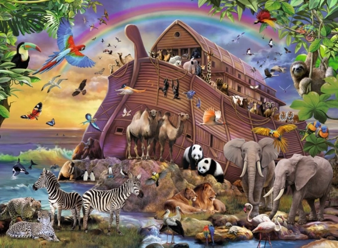 Παζλ Ravensburger «Επιβίβαση στην κιβωτό» 150 κομμάτια