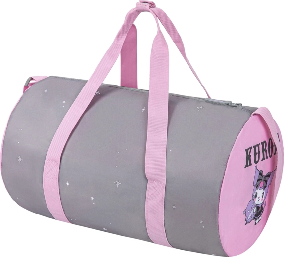 BAAGL αναδιπλούμενη αθλητική τσάντα Hoop Kuromi Grey GRS