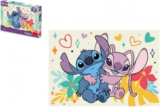 Πάζλ Dino Stitch και Angel 24 κομμάτια