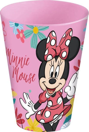 Πλαστικό ποτηράκι MINNIE 430 ml