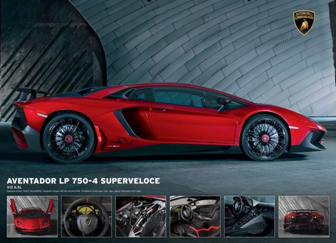 Παζλ Lamborghini Aventador LP 750-4 1000 κομμάτια