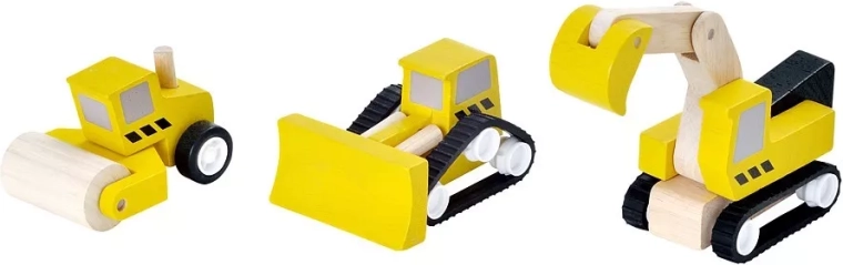 PlanToys κατασκευαστικά οχήματα για αυτοκινητοδρόμο (πίστα αυτοκινήτων)