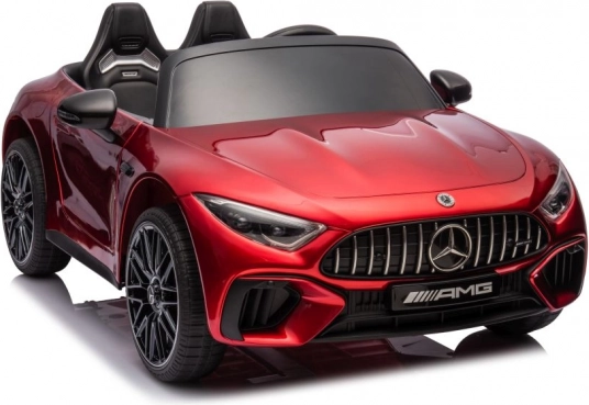 Ηλεκτρικό παιδικό αυτοκινητάκι MERCEDES-AMG SL63, κόκκινο με βαμμένο φινίρισμα