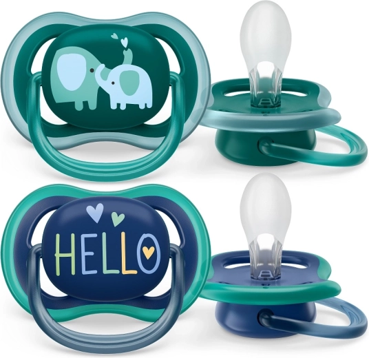 Πιπίλα Philips Avent Ultra Air 18m+ ελέφαντας (2 τεμ.)