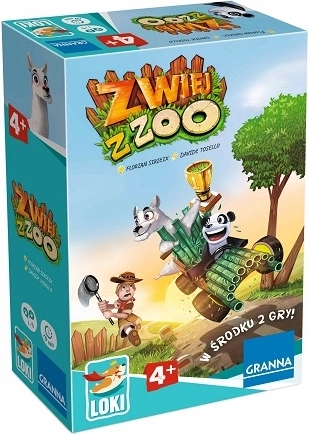 Zwiej z Zoo – επιτραπέζιο παιχνίδι 2 σε 1