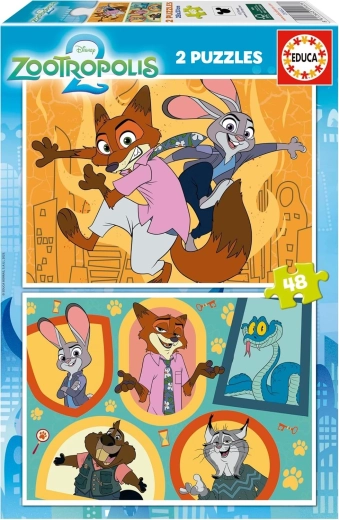 Educa παζλ Zootropolis, 2×48 κομμάτια