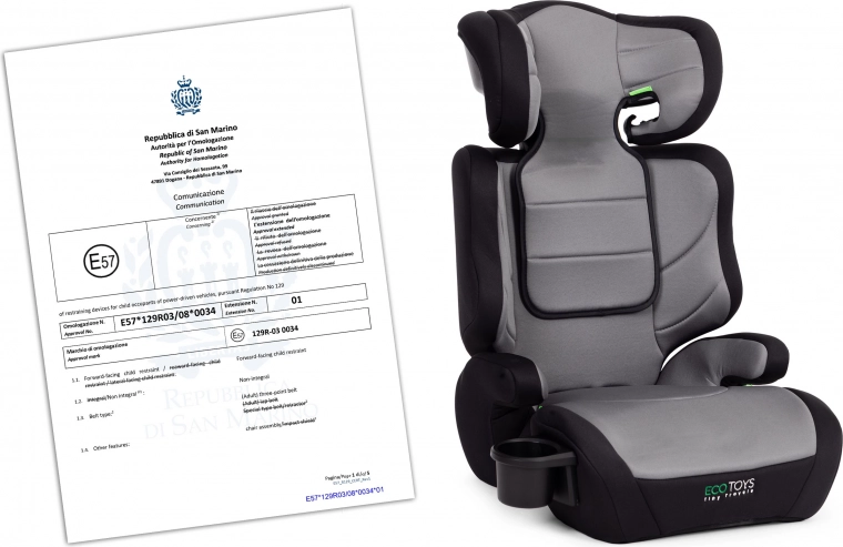 Ασφάλεια σύμφωνα με i-Size (ECE R129/03)