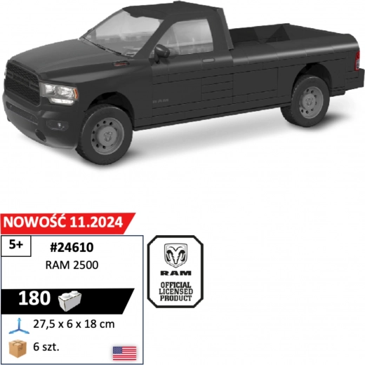 Σετ κατασκευής Cobi Dodge Ram 2500 1:35