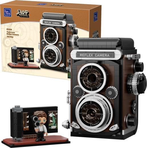 Pantasy Retro collection ρετρό φωτογραφική μηχανή twin lens reflex