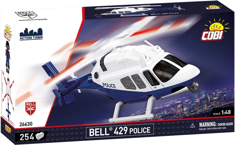 Cobi Bell 429 αστυνομικό ελικόπτερο 1:48 (254 κομμάτια)