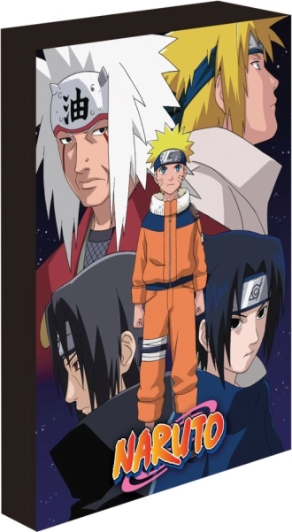 Φωτιζόμενος LED πίνακας NARUTO 30 × 40 cm