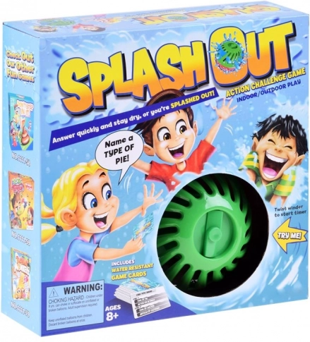 Νερόβια πάρτι-παιχνίδι Splash Out – ερωτήσεις με χρονόμετρο