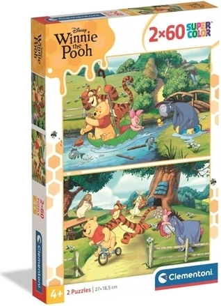 Puzzle Clementoni 2×60 κομμάτια Winnie the Pooh