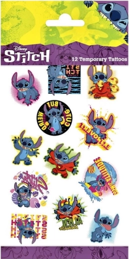 Προσωρινά τατουάζ STITCH για παιδιά