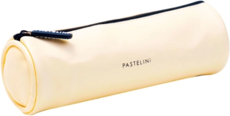Στρογγυλή κασετίνα Pastelini κίτρινη