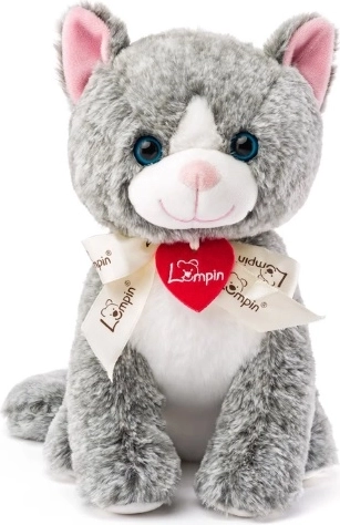 Woodyland Lumpin λούτρινη γατούλα Madeleine 25 cm σκούρο γκρι
