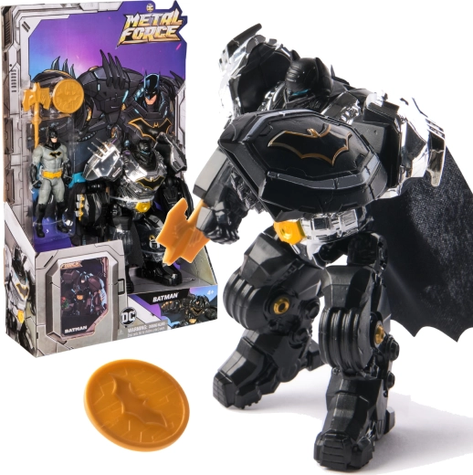 DC METAL FORCE φιγούρα Batman με πανοπλία 10 cm