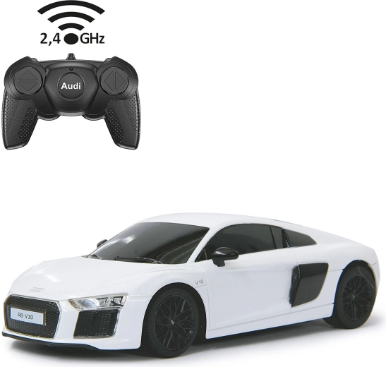 Jamara Audi R8 2015 τηλεκατευθυνόμενο αυτοκίνητο 1:24 λευκό 2,4 GHz
