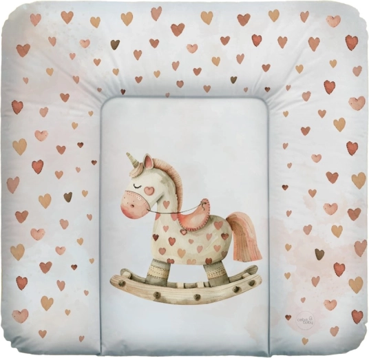 Ceba baby μαλακή αλλαξιέρα basic rocking horse 75 × 72 cm