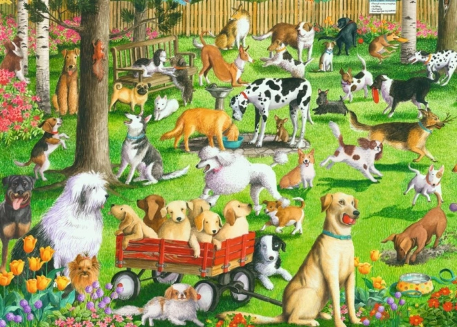 Παζλ Ravensburger Πάρκο σκύλων XXL 500 κομμάτια