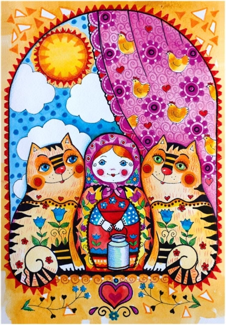 Παζλ Matryoshka 500 κομμάτια ANATOLIAN