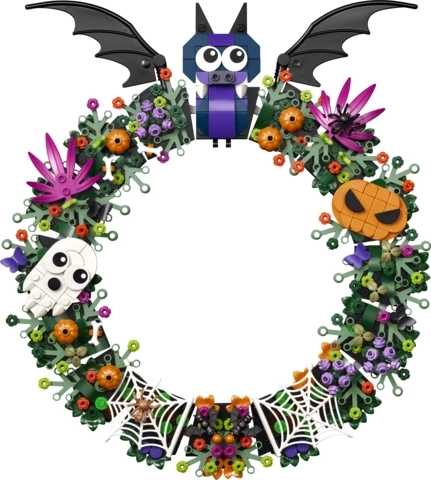 Διακοσμητικό στεφάνι Halloween για κρέμασμα