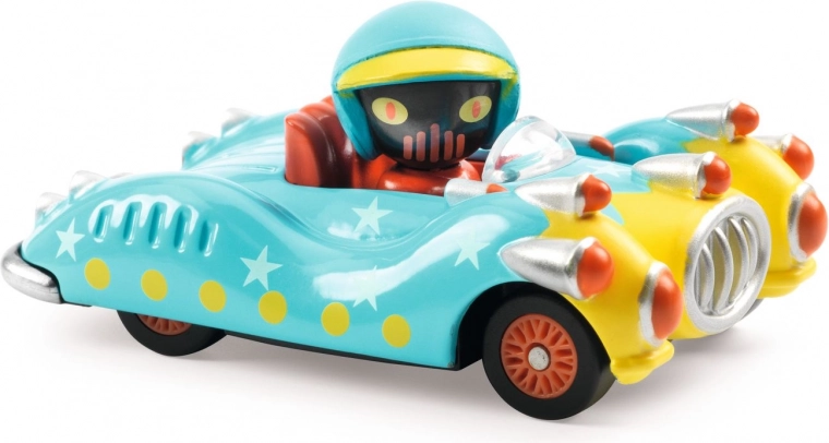 Αυτοκινητάκι Blue Gun από τη DJECO από τη σειρά Crazy Motors