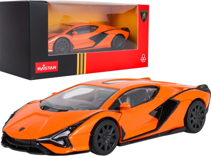 Μεταλλικό μοντέλο Lamborghini Sián RASTAR σε κλίμακα 1:43 – Πορτοκαλί