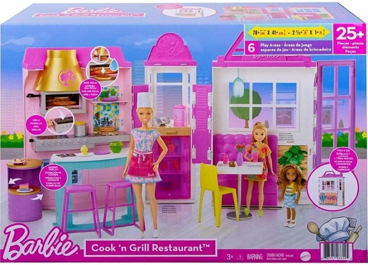 Εστιατόριο Barbie με αξεσουάρ