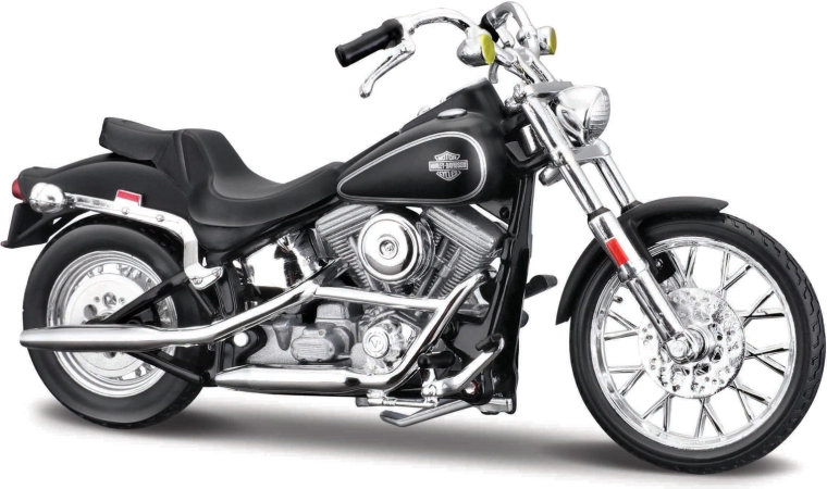 Μοτοσικλέτα Maisto HD 1984 FXST Softail ματ μαύρη 1:18
