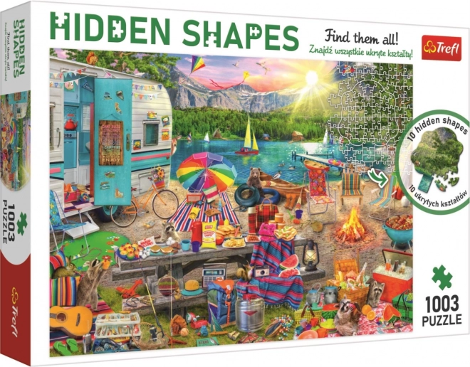 Παζλ Hidden Shapes – εκδρομή με τροχόσπιτο