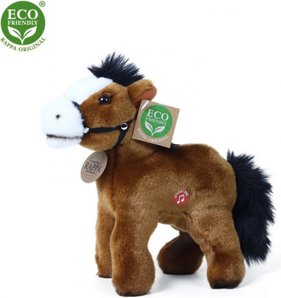 Rappa λούτρινο αλογάκι 20 εκ. eco-friendly