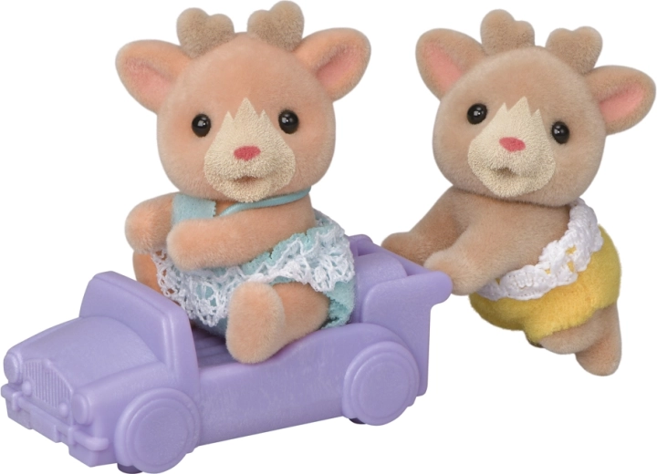 Sylvanian Families δίδυμα ταράνδων με αυτοκινητάκι