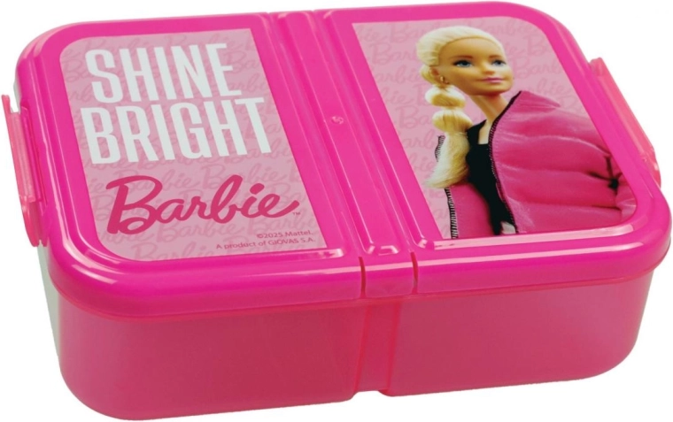 Πολυδιαμερισματικό δοχείο φαγητού Barbie