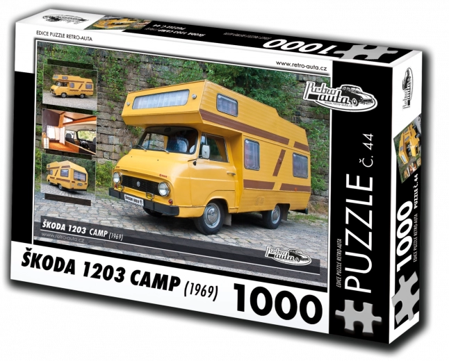 Παζλ RETRO-AUTA ŠKODA 1203 Camp (1969) – 1000 κομμάτια