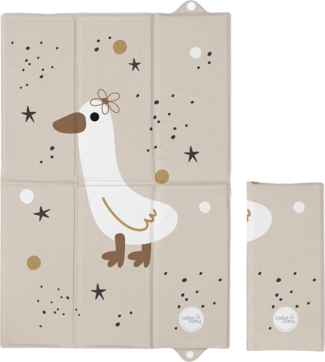 Ceba Baby ταξιδιωτικό αλλαξιέρας υπόστρωμα basic star duck 60 × 40 cm