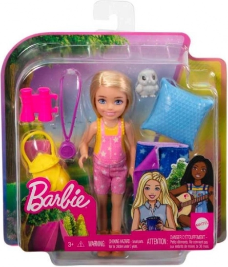 Barbie Chelsea σετ κάμπινγκ με υπνόσακο