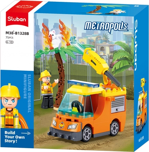 Sluban Metropolis Όχημα διάσωσης για παιδιά