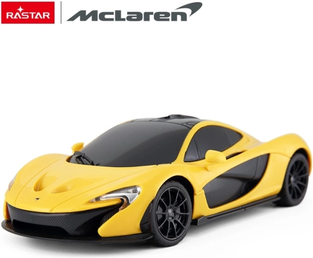 Rastar McLaren P1 RC αυτοκίνητο τηλεκατευθυνόμενο 1:24 κίτρινο - 1 τεμάχιο