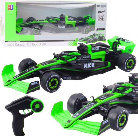 RC φόρμουλα F1 C44 KICK Sauber 1:16 μαύρο‑πράσινη