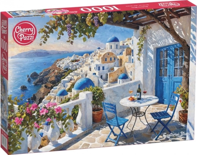 Παζλ CHERRY PAZZI Μπλε της Σαντορίνης 1000 κομμάτια
