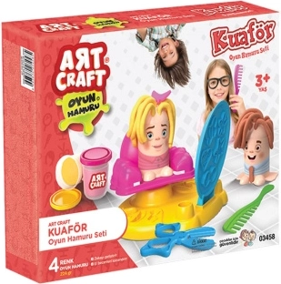 Σετ πλαστελίνης Art Craft κομμωτής