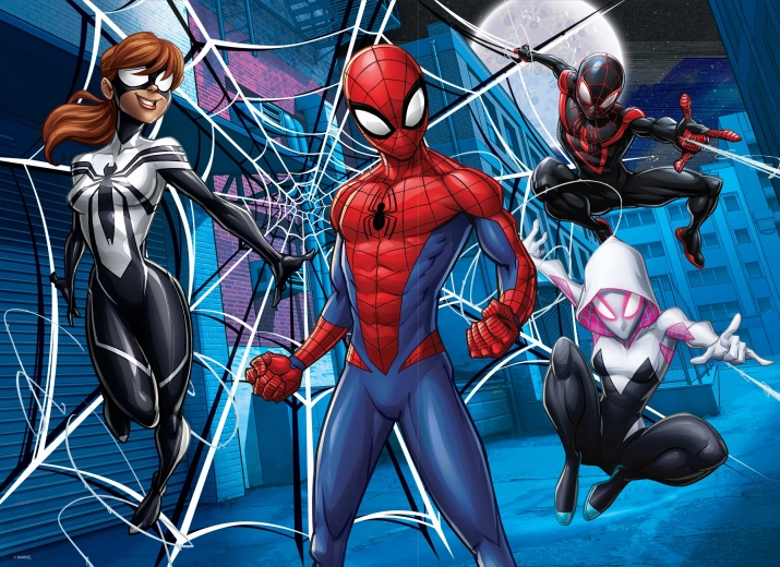Διπλής όψης maxi παζλ Spider-Man 60 κομμάτια