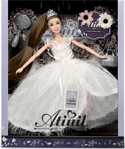 Anbibi λουλουδένια κούκλα Nikolka 28 cm