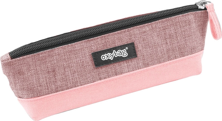 Κασετίνα για σχολικά είδη σε παστέλ ροζ OXYBAG